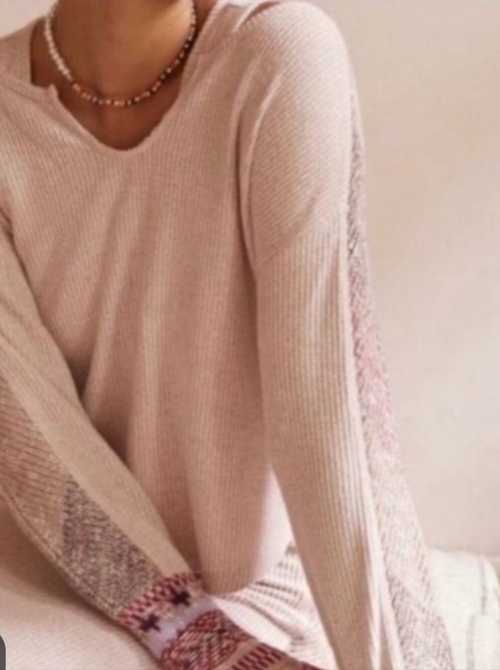 Daily Practice By Anthropologie Rose Thermal * NWT * Medium * GORGEOUS